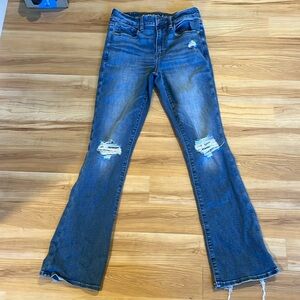 American Eagle High Rise Skinny Kick Jeans